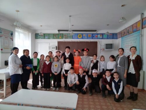 Проведена мероприятие посвященная «месячнику английского языка»